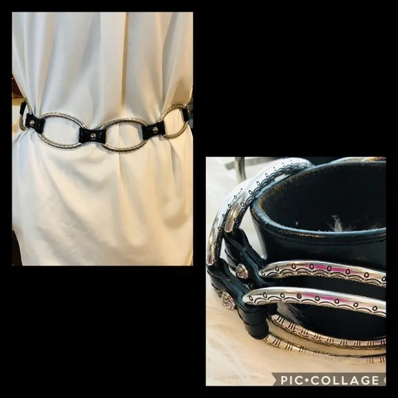 Brighton | Accessories | Brighton Black And Silver Chain  display picture 2